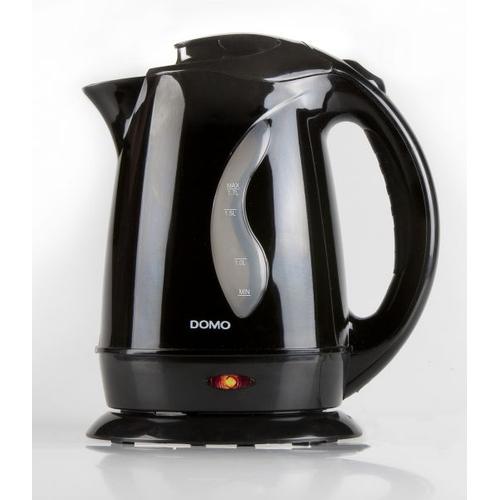 DOMO DO9019W - Bouilloire - 1.7 litres - 2.2 kWatt - noir