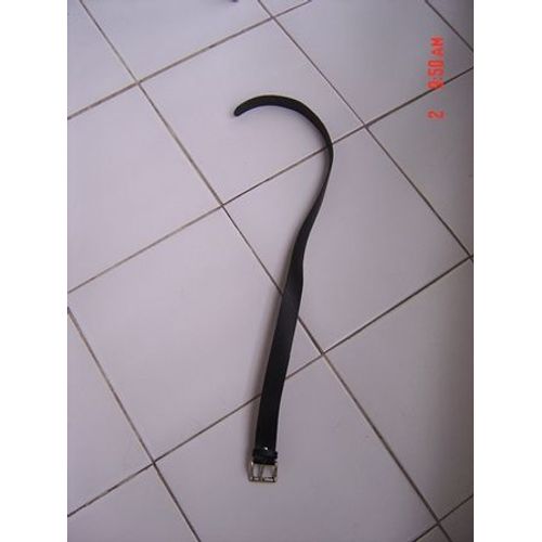 Ceinture En Cuir Noir