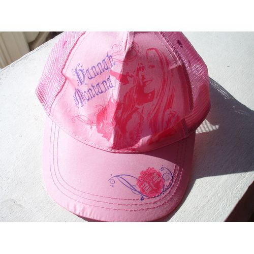 Casquette Disney Hannah Montana Rose