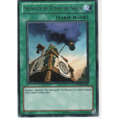 Yu Gi Oh Signaux De Fumées De Shien Rare  Stor-Fr048