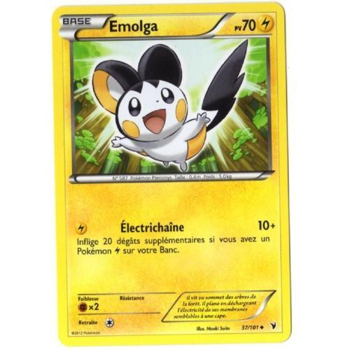 Emolga (37/101) - Pokemon Noir Et Blanc Nobles Victoires