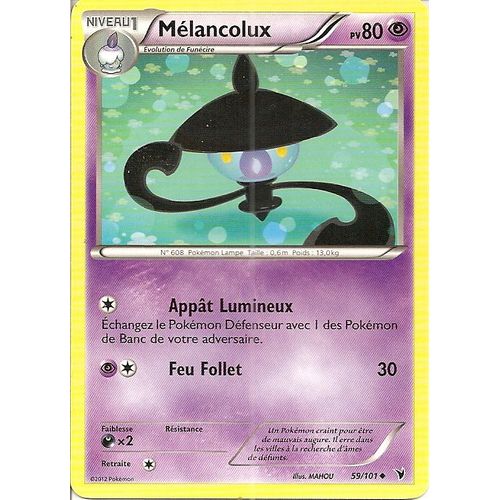 Mélancolux (59/101) - Pokemon Noir Et Blanc Nobles Victoires