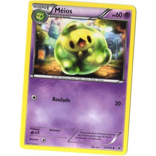 Méios (51/101) - Pokemon Noir Et Blanc Nobles Victoires
