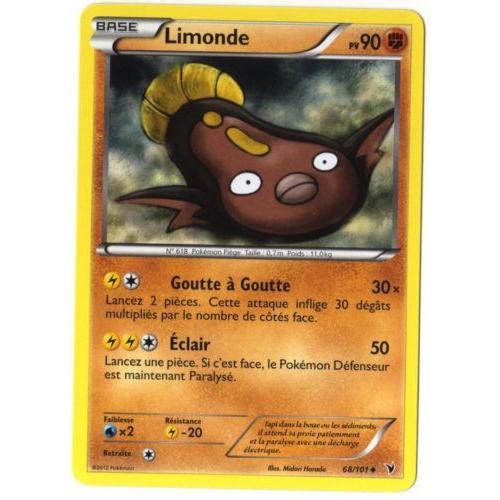 Limonde (68/101) - Pokemon Noir Et Blanc Nobles Victoires