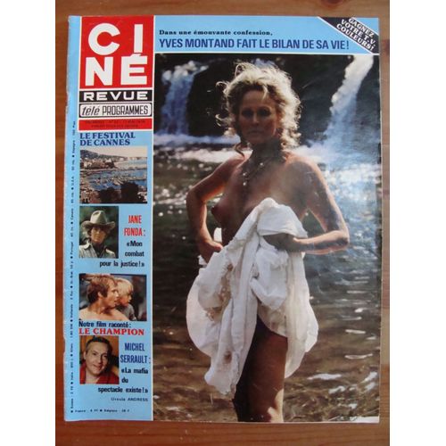 Ciné Revue N° 20 (59e Année - 1979) : Ursula Andress Nue ( Couverture ) / Yves Montand / Jane Fonda