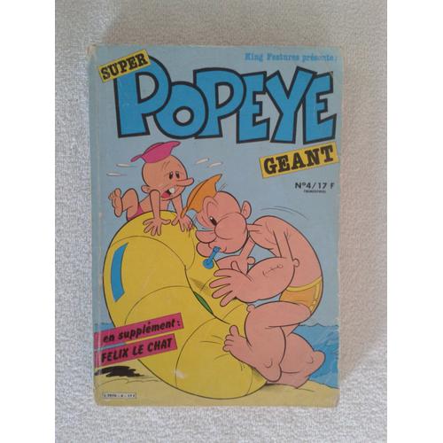 Super Popeye Géant N°4  (Trimestriel De 1983)