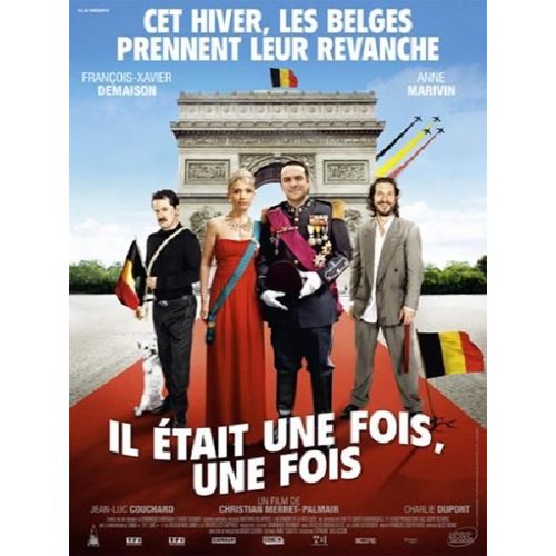 Il Était Une Fois, Une Fois - Affiche Originale De Cinéma - Format 40x60 - De Christian Merret-Palmair Avec François-Xavier Demaison, Anne Marivin, Charlie Dupont - Année 2012