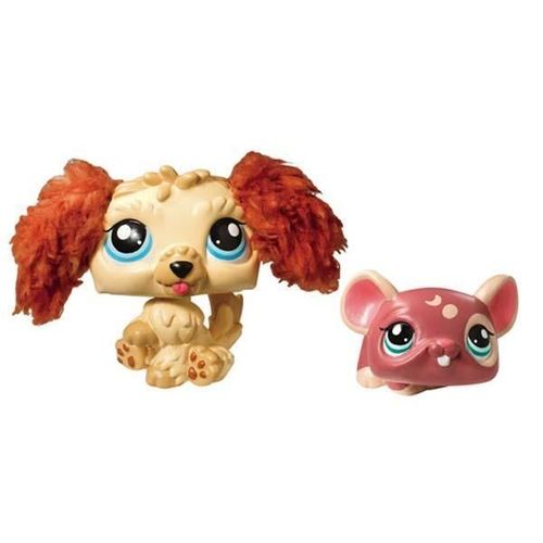 Littlest Petshop - Petshop Duo - Labradoodle Et Souris