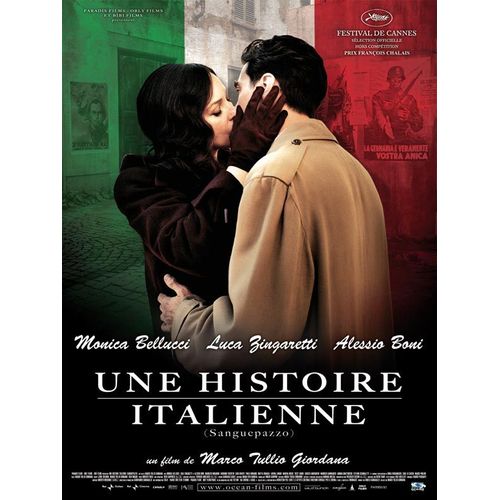 Une Histoire Italienne (Sanguepazzo) - Véritable Affiche De Cinéma - Format 120x160 Cm - De Marco Tullio Giordana Avec Monica Bellucci, Luca Zingaretti, Alessio Boni - 2008