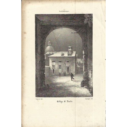 Le College Sainte Barbe  Rue De Reims
