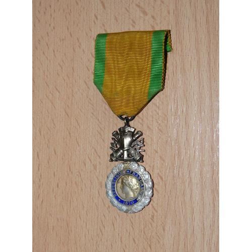 Médaille Militaire 1870 "Valeur Et Discipline"