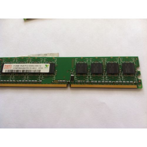 Hynix - Mémoire - 512 Mo - DDR2 - PC2-5300 - DIMM 240 broches
