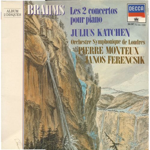 Concerto Pour Piano Et Orchestren° 1 En Ré Mineur, Op 15,  Ballade En Si Mineur Op 10 N° 3, Concerto Pour Piano Et Orchestre N° 2 En Si Bémol Majeur Op 83 Interprétés Par Julius Katchen