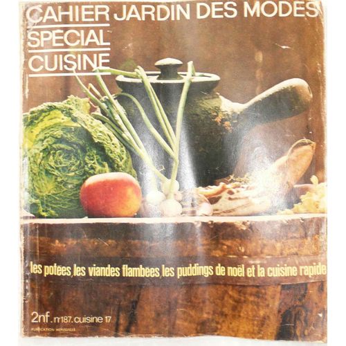 Cahier Jardin Des Modes Spécial Cuisine 187