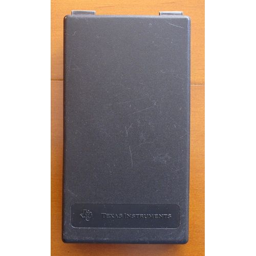 Etui plastique TI 30 LCD début années 1980