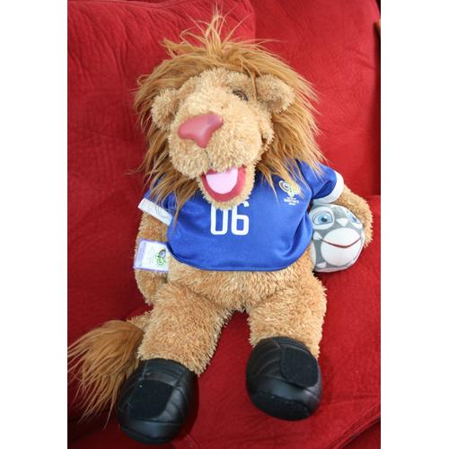 Peluche Lion The Official Emblem Mascot Of The 2006 Fifa World Cup Germany