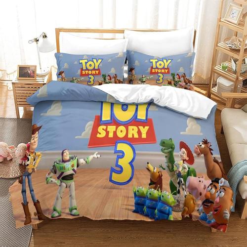 Toy Story Housse De Couette, Parure De Lit Cartoon Character Avec Taies D'oreiller,Pour D¿¿Co Chambre Adulte Enfant King£¿Xcm£©