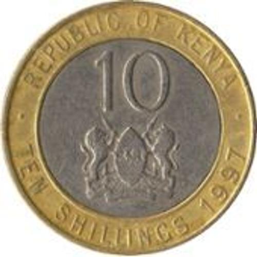 Kenya  Pièce De 10 Shillings 2009  Mzee Jomo Kenyatta