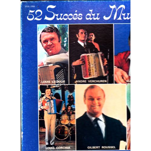 52 Succès Du Musette Coffret  Or Collection 3 Disques