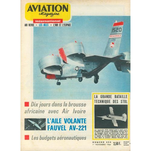 Aviation Magazine N° 454 - 1er Novembre 1966