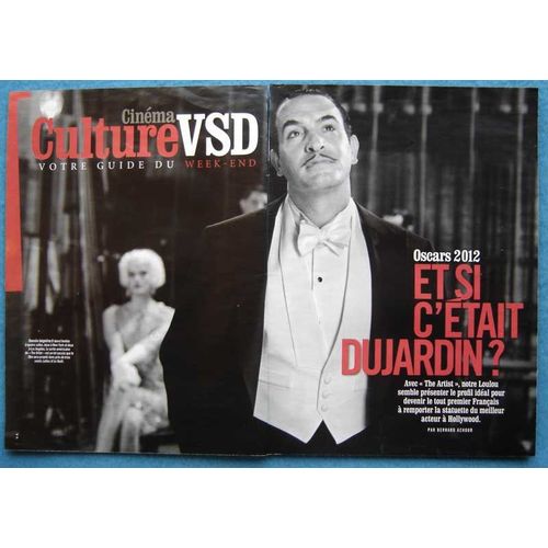 Vsd N°1790, Coupure De Presse, Jean Dujardin, Bérénice Bejo, Film The Artist