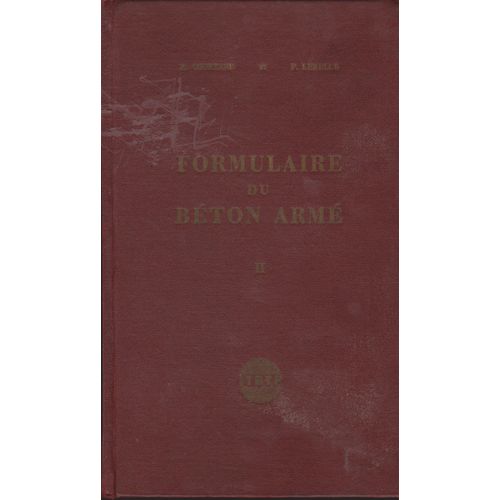 Formulaire Du Béton Armé