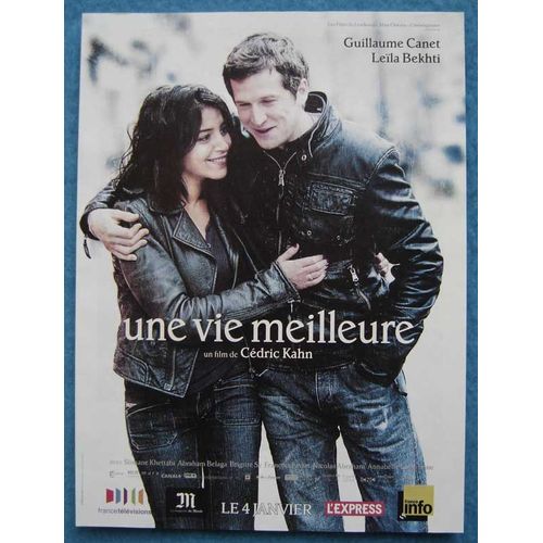 L'express N°3155, Coupure De Presse, Guillaume Canet, Leïla Bekhti, Film -Une Meilleure Vie-
