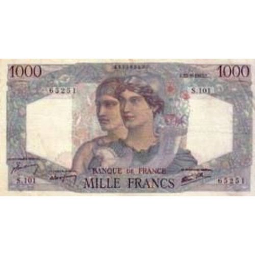 Billet 1000 Francs 1946