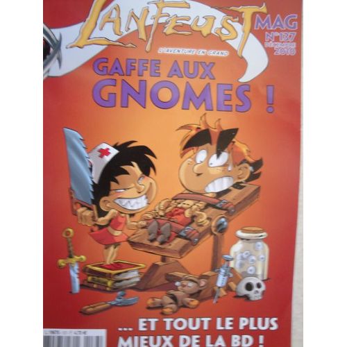 Lanfeust Mag N° 137  Gaffe Aux Gnomes !