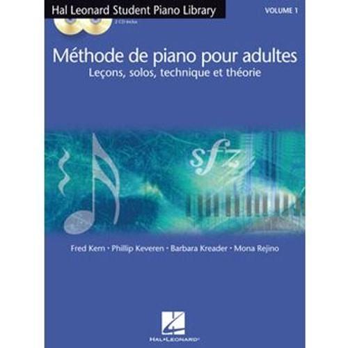 Méthode De Piano Pour Adultes Hal Leonard + 2 Cd - Volume 1