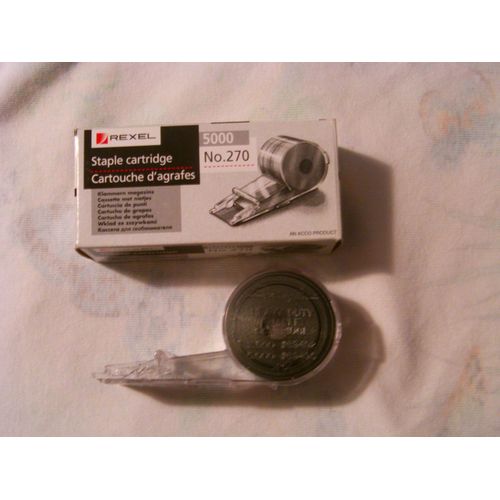 Rexel Cartouche No 270 Pour Agrafeuse Stella 70 (5000 Agrafes)