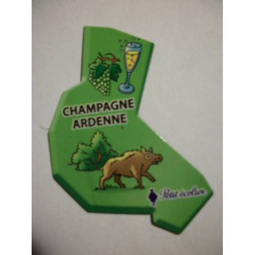 Magnet Petit Écolier Champagne Ardenne