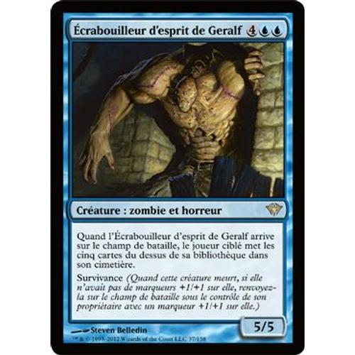 Écrabouilleur D'esprit De Geralf ( Geralf's Mindcrusher) - Magic Mtg - Ascension Vf Mint 37 - R