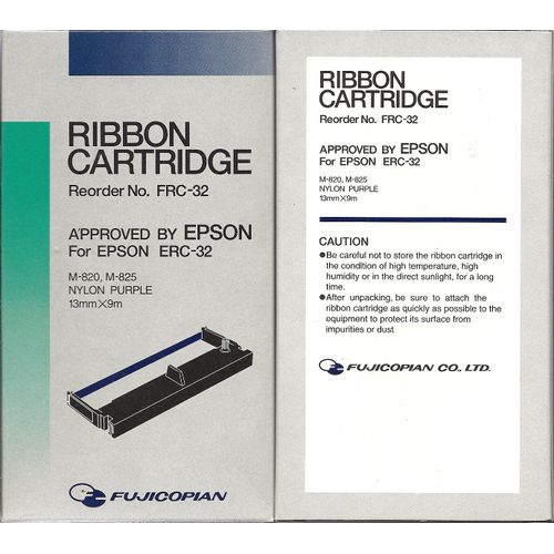 Kores ruban a ¿crire pour EPSON ERC 32, nylon, violet