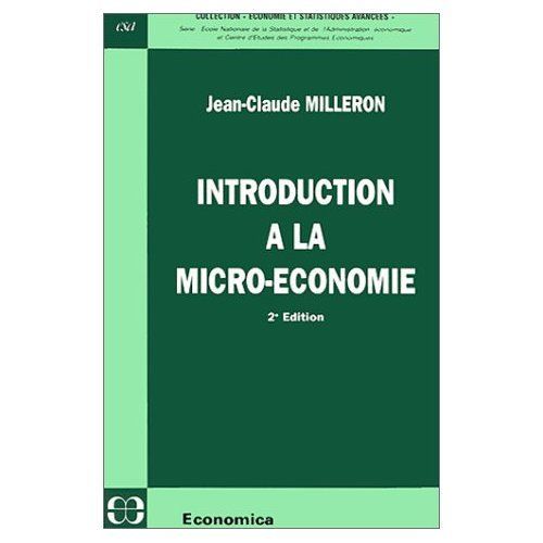 Introduction A La Micro-Economie
