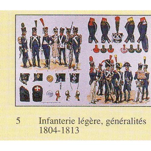 1804-1813 Infanterie légère Généralités - 1978 ROUSSELOT : Planche N°5 L 