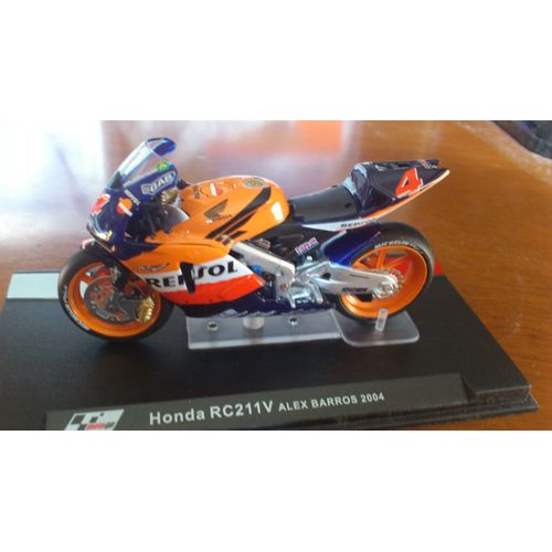 Moto Gp Honda Rc211v Alex Barros 2004-Altaya