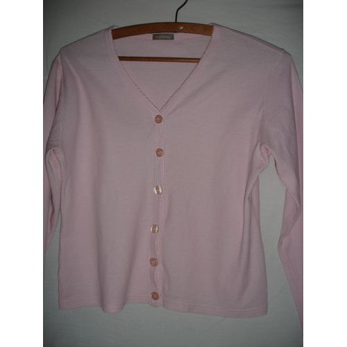 Gilet Rose "In Extenso" 14/15 Ans