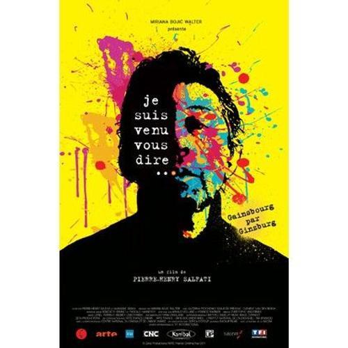 Je Suis Venu Vous Dire... - Véritable Affiche De Cinéma - Format 120x160 Cm - De Pierre-Henry Salfati Avec Katerina Fedchenko, Emilie De Preissac, Serge Gainsbourg, Jane Birkin -2012