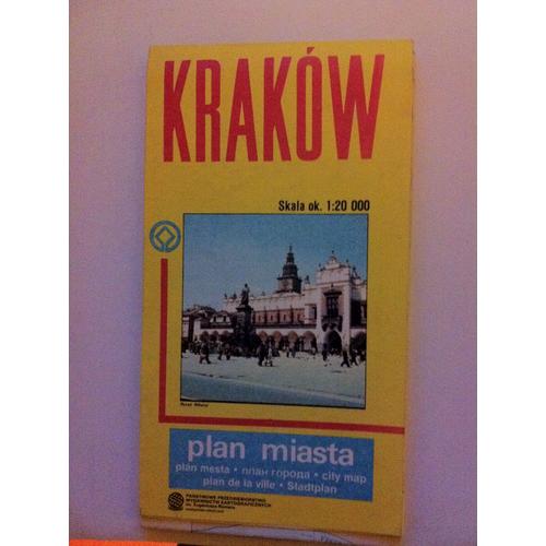 Krakow - Plan De La Ville