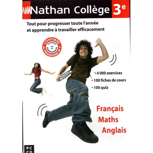 Nathan Collège 3e - Français Maths Anglais Pc