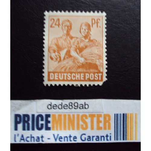 Allemagne..Deutsche Post 24 Pfennig..Les Professions.