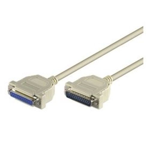 Câble data Db25 mâle/femelle, fiches moulées, 1.8m cd50541