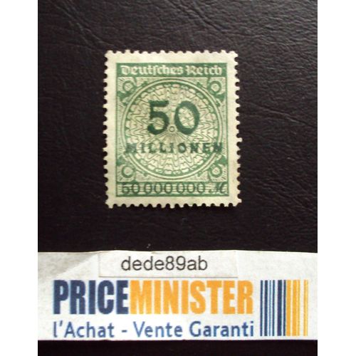 Allemagne..Deutsches Reich.50 Millionen.(Vert)