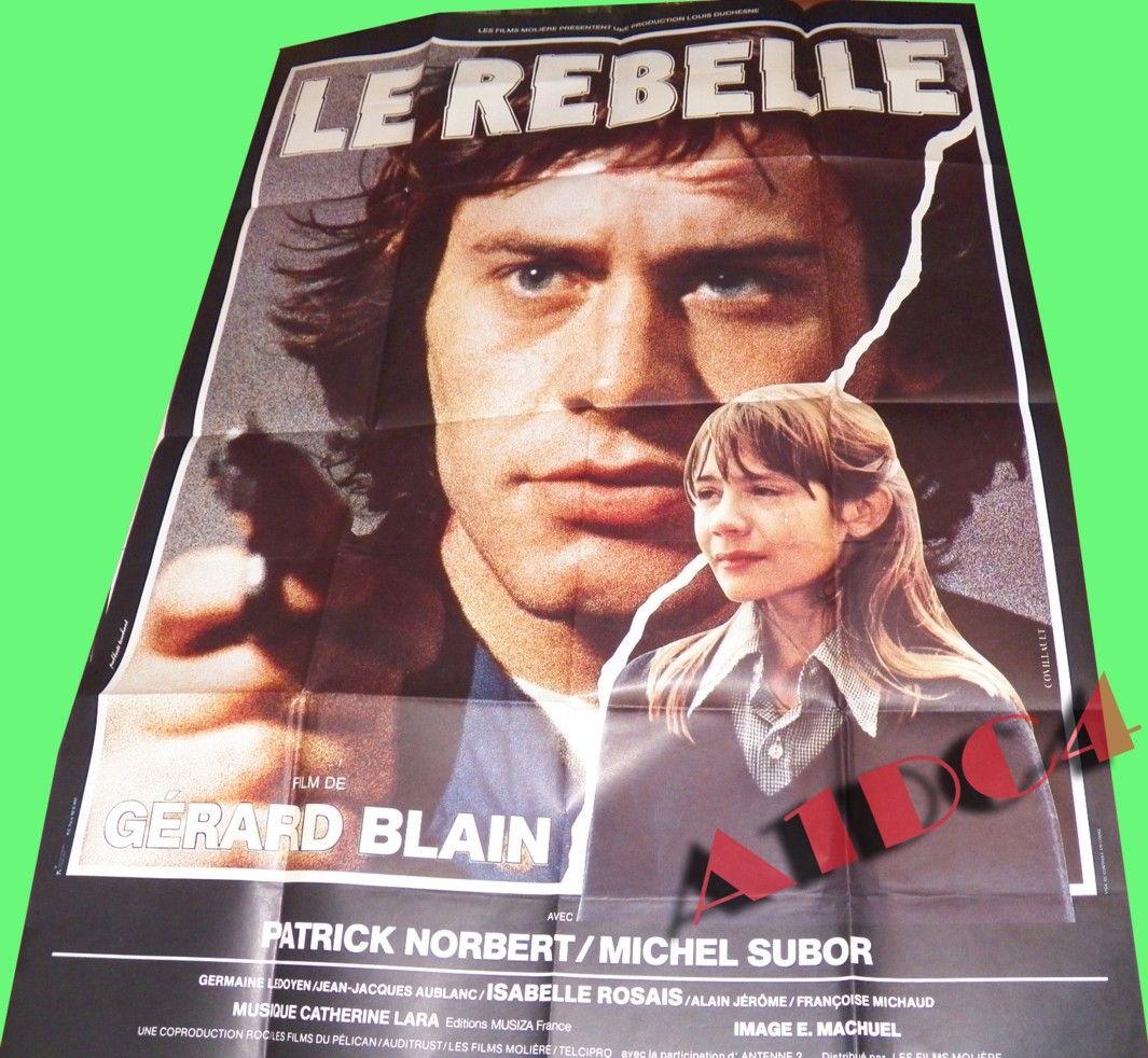 Affiche Cinéma Originale Grand Format - Rebelle (format 120 x 160 cm pliée)
