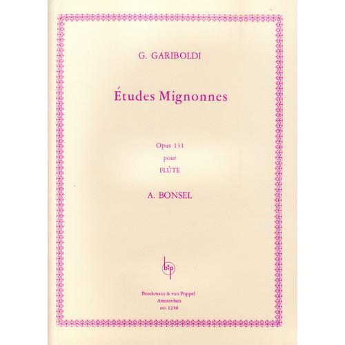 Gariboldi -   Etudes Mignonnes Opus 131 Pour Flûte
