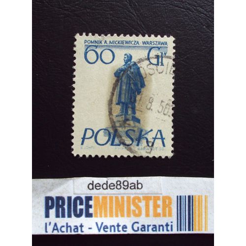 Pologne..60 Polska..Monuments De Varsovie. Oblitéré.