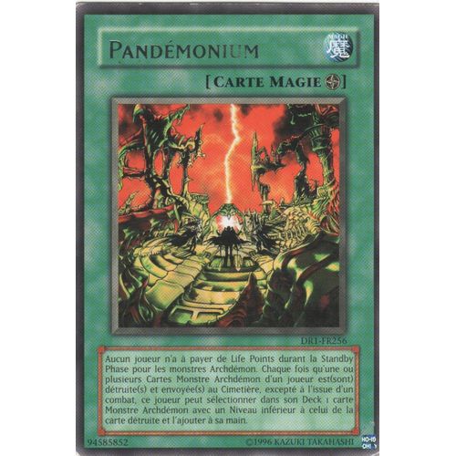 Carte Yu-Gi-Oh! "Pandémonium" Rare Dr1-Fr256