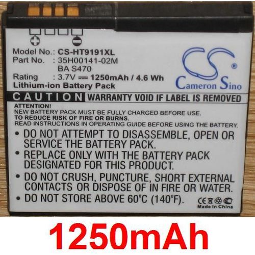 Batterie D'origine Pour Htc Desire Hd