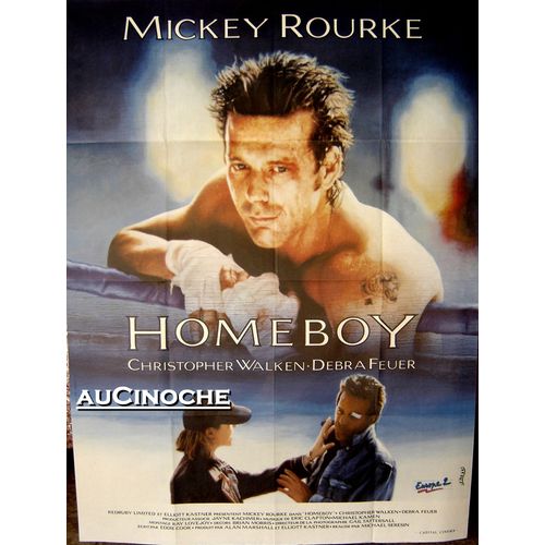 Homeboy / Affiche Originale 120x160cm / Michael Seresin, 1988, Mickey Rourke, Christopher Walken, Debra Fener